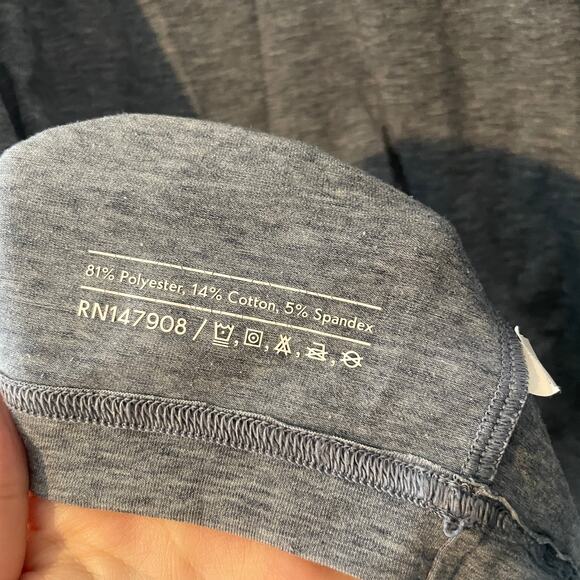 Outdoor Voices Men's Coudknit Tee in Charcoal / Heather Gray Sz M - Picture 3 of 6